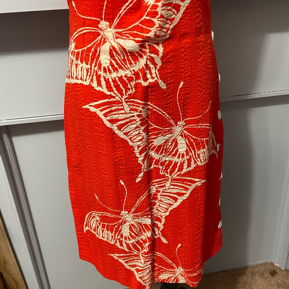 1940s Butterfly Dress - Picture 7 of 12